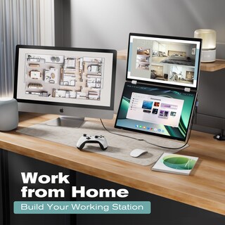 Foto 3 | Extensor De Pantalla Para Portátil Kefeya 15.6'' Full Hd Para Windows Y Mac - Venta Internacional.