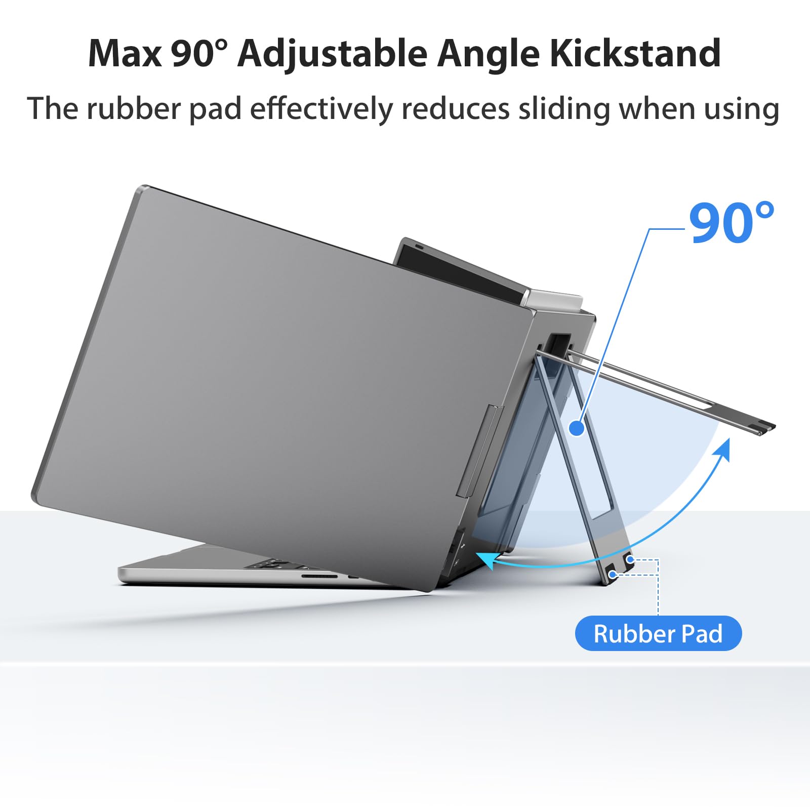Foto 6 | Extensor De Pantalla Triple Para Portátil Kyy X90 14'' 1080p Fhd Ips - Venta Internacional.