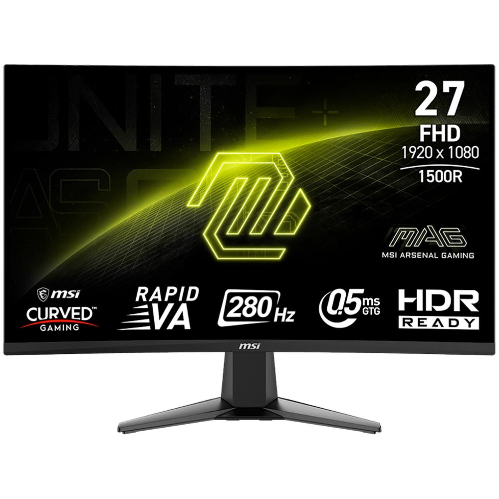 Monitor Gamer Curvo 27 Msi Mag 276cxf 0.5ms 280hz Full Hd Rapid Va Hdmi Dp