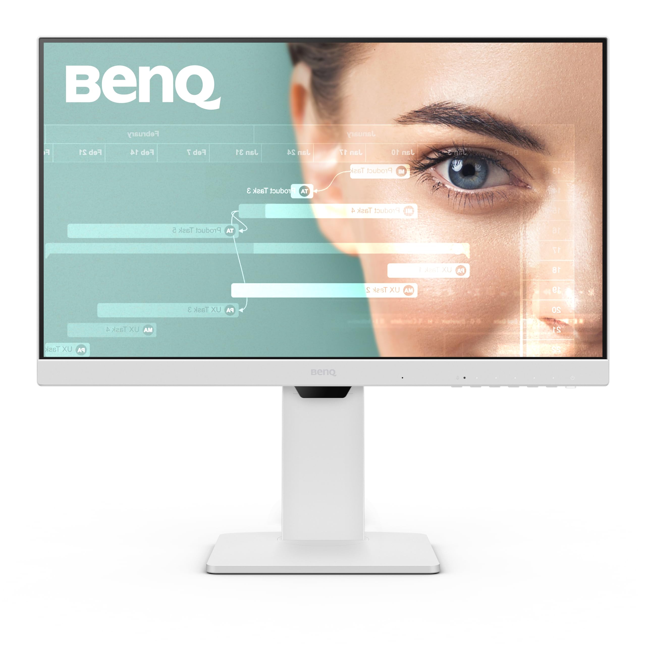 Monitor Benq Gw2486tc Office Usb Hub 24'' 1080p Ips Blanco - Venta Internacional.