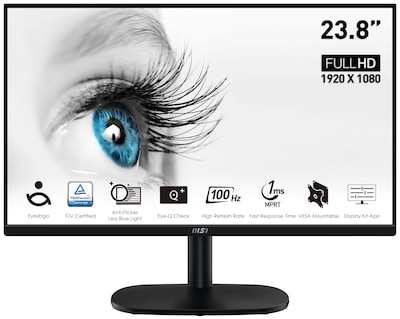 Foto 1 | Monitor MSI Pro Mp245v 24'' 1920 X 1080 Fhd Ips 100 Hz - Venta Internacional