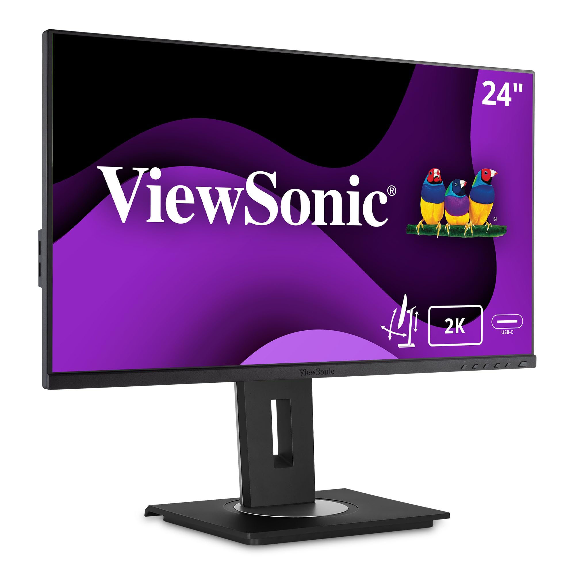 Foto 2 pulgar | Monitor Viewsonic Vg2455-2k De 24 Pulgadas Ips 1440p Usb C Hdmi - Venta Internacional.