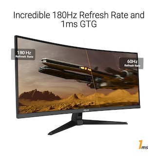 Foto 3 | Monitor Asus Tuf Gaming Curvo Ultra Ancho de 34 Pulgadas VG34VQ3B - Venta Internacional