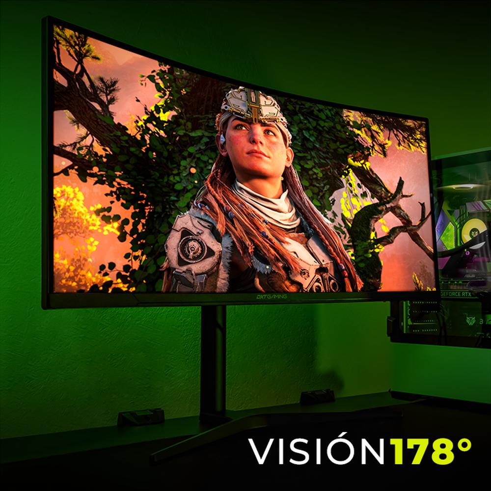 Foto 5 pulgar | Monitor Gamer Curvo 34'' Dxtgaming Immersion Ultra Wide Wqhd 1ms 165hz 4k Va Rgb Freesync Negro