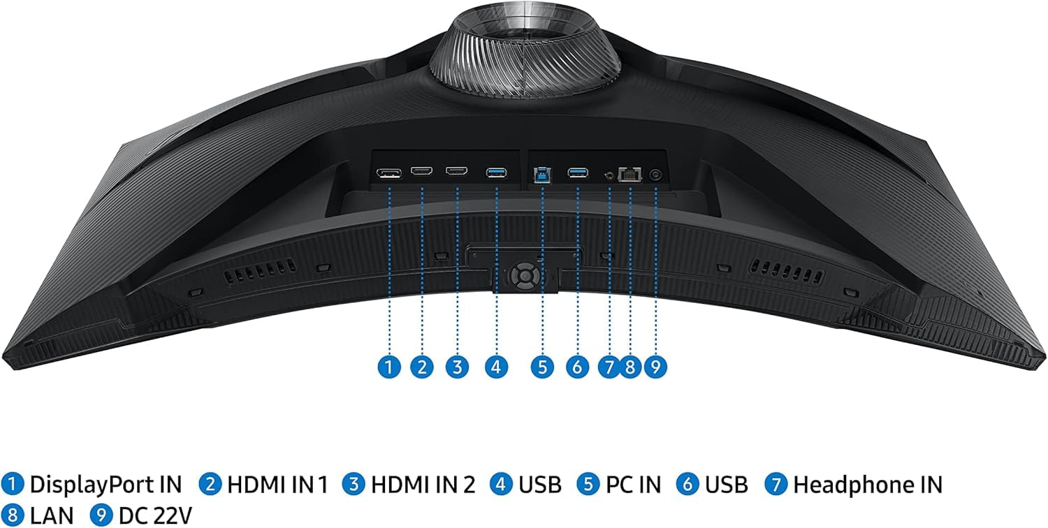 Foto 6 pulgar | Monitor Samsung Odyssey Serie G6 De 27 Pulgadas 1000r Qhd 240 Hz - Venta Internacional