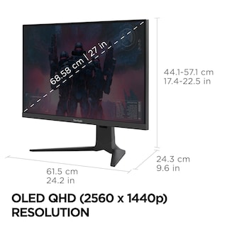 Foto 6 | Monitor Para Videojuegos Viewsonic Xg2736-2k 27'' 1440p 0,5 Ms 240 Hz Ips - Venta Internacional.