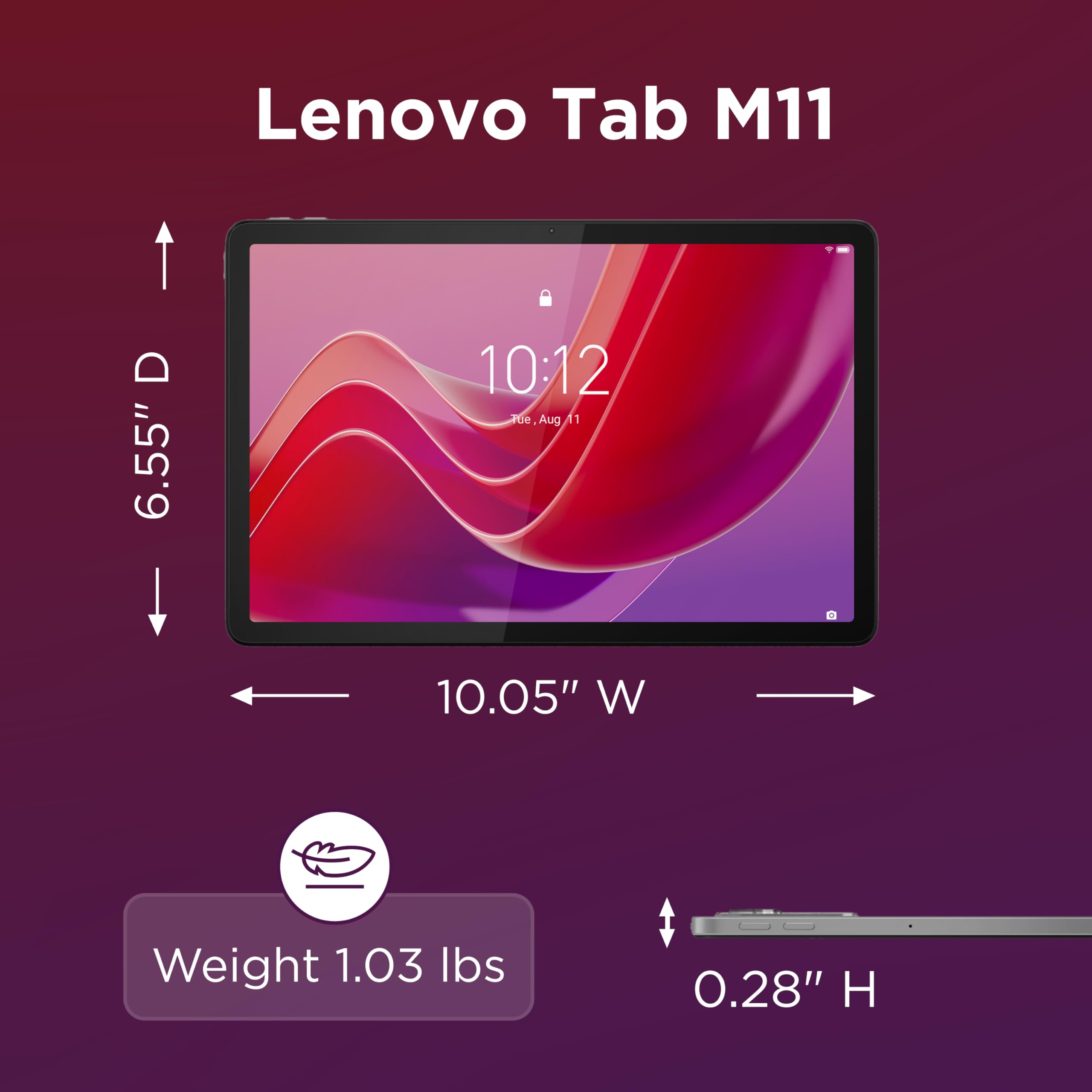 Foto 7 pulgar | Tablet Lenovo Tab M11 Con Pantalla De 4 Gb De Ram Y 128 Gb Ssd Luna Grey - Venta Internacional.