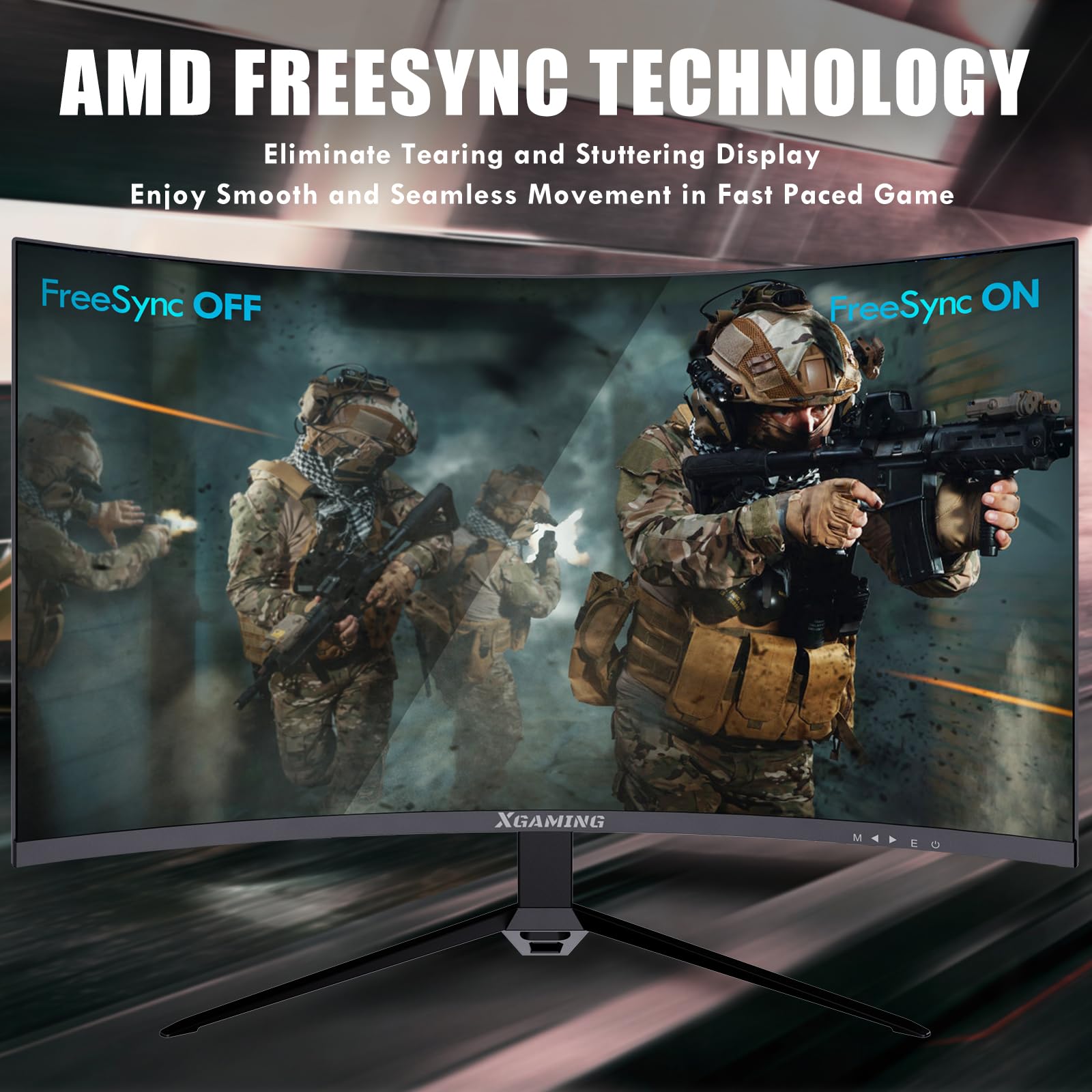 Foto 6 pulgar | Monitor Xgaming Curvo 2k 165 Hz 1500r Qhd De 27 Pulgadas, 2560 X 1440p - Venta Internacional.