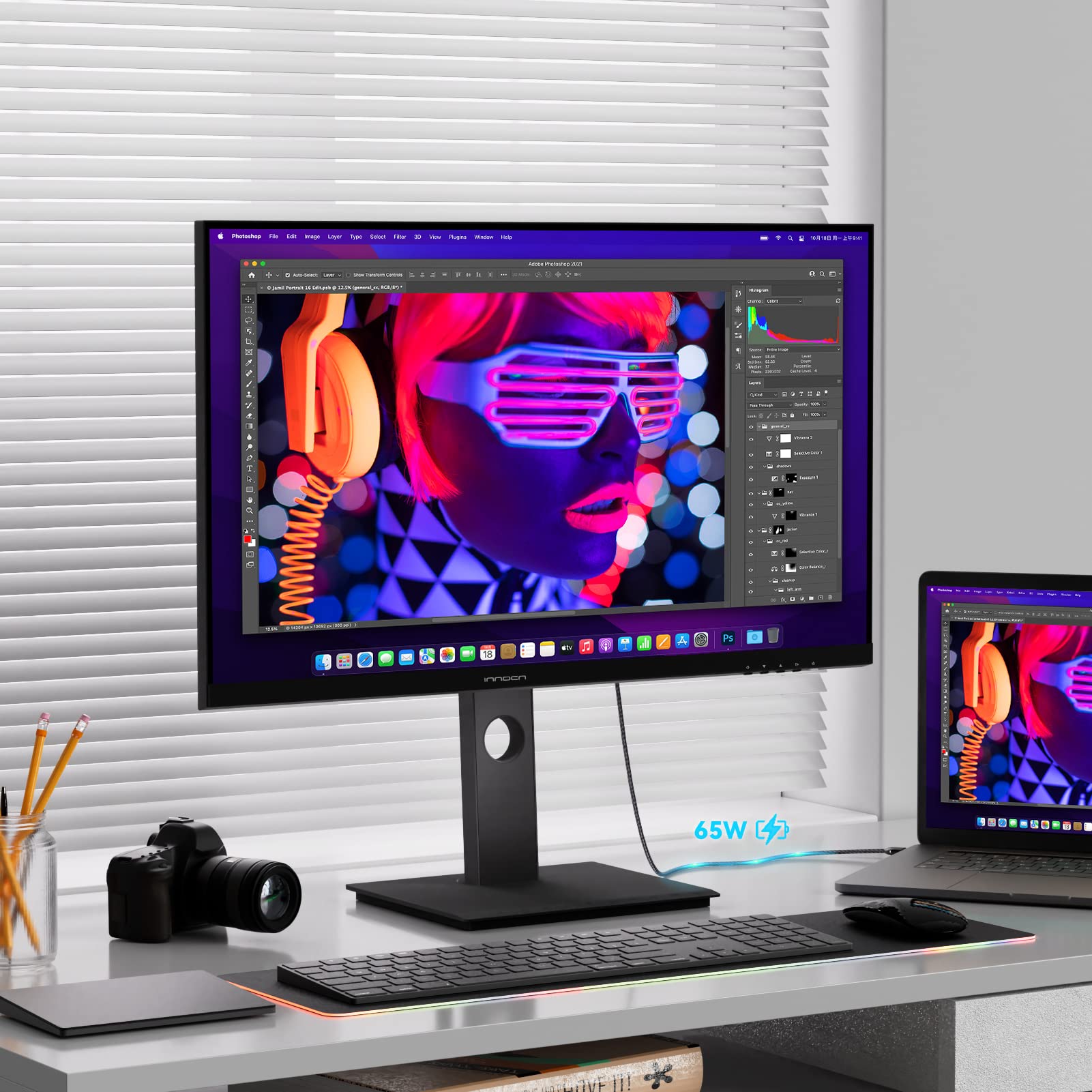 Foto 4 pulgar | Monitor Innocn 4k Uhd 3840 X 2160 Lcd Ips Hdr400 De 27 Pulgadas - Venta Internacional.