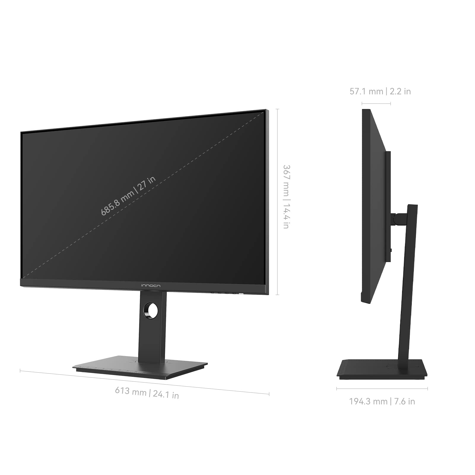 Foto 8 pulgar | Monitor Innocn 4k Uhd 3840 X 2160 Lcd Ips Hdr400 De 27 Pulgadas - Venta Internacional.