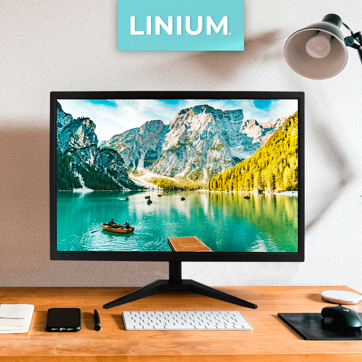 Foto 4 | Monitor Hd Linium Pantalla Pc Computadora 20 Pulgadas Led