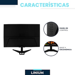 Foto 8 | Monitor Linium Pantalla Pc Computadora 22 Pulgadas Led H D