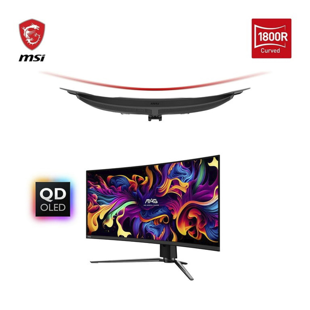 Foto 6 pulgar | Monitor MSI 34'' 175hz Uwqhd Curvo Dp HDMI Negro Mag 341cqp Qd-oled