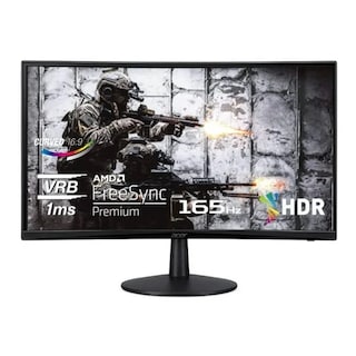 Foto 6 | Monitor Curvo Led Para Juegos Acer Nitro Ed240q H Full Hd - 16:9 - Negro