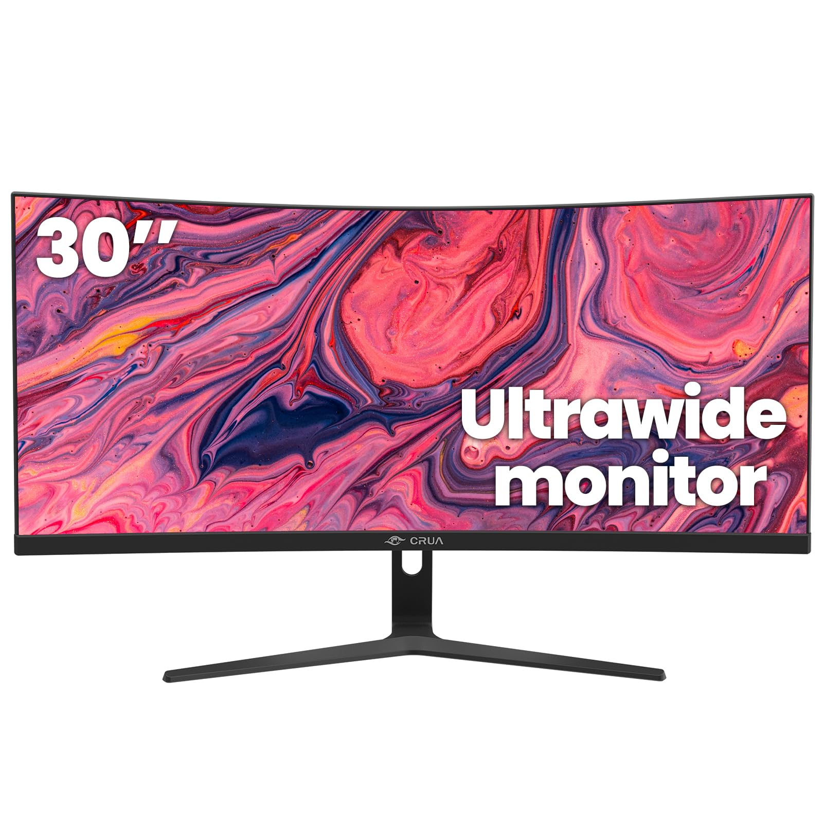 Monitor Crua Ultra Wide Curvo De 30 Pulgadas Wfhd 100hz 1500r - Venta Internacional.