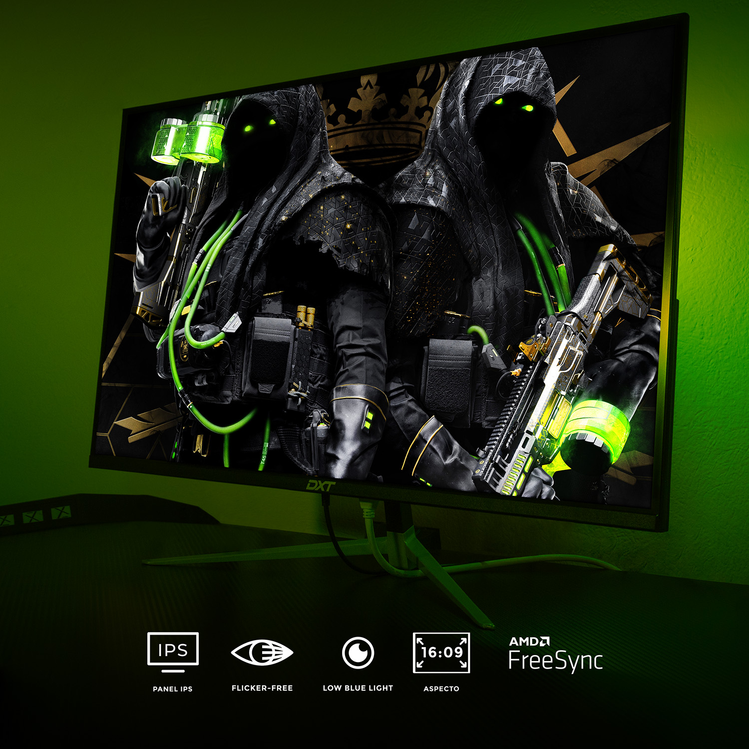 Foto 7 pulgar | Monitor Gamer 27 Dxtgaming Sight 1ms 165hz Full Hd Ips Led Rgb Hmdi Freesync G-sync