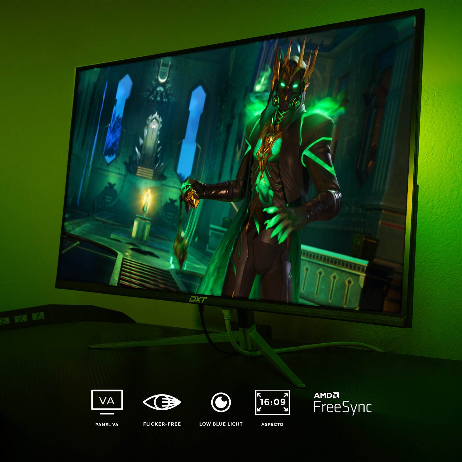 Foto 7 pulgar | Monitor Gamer 24 Dxtgaming Sight 1ms 165hz Full Hd Va Led Rgb Hmdi Freesync G-sync