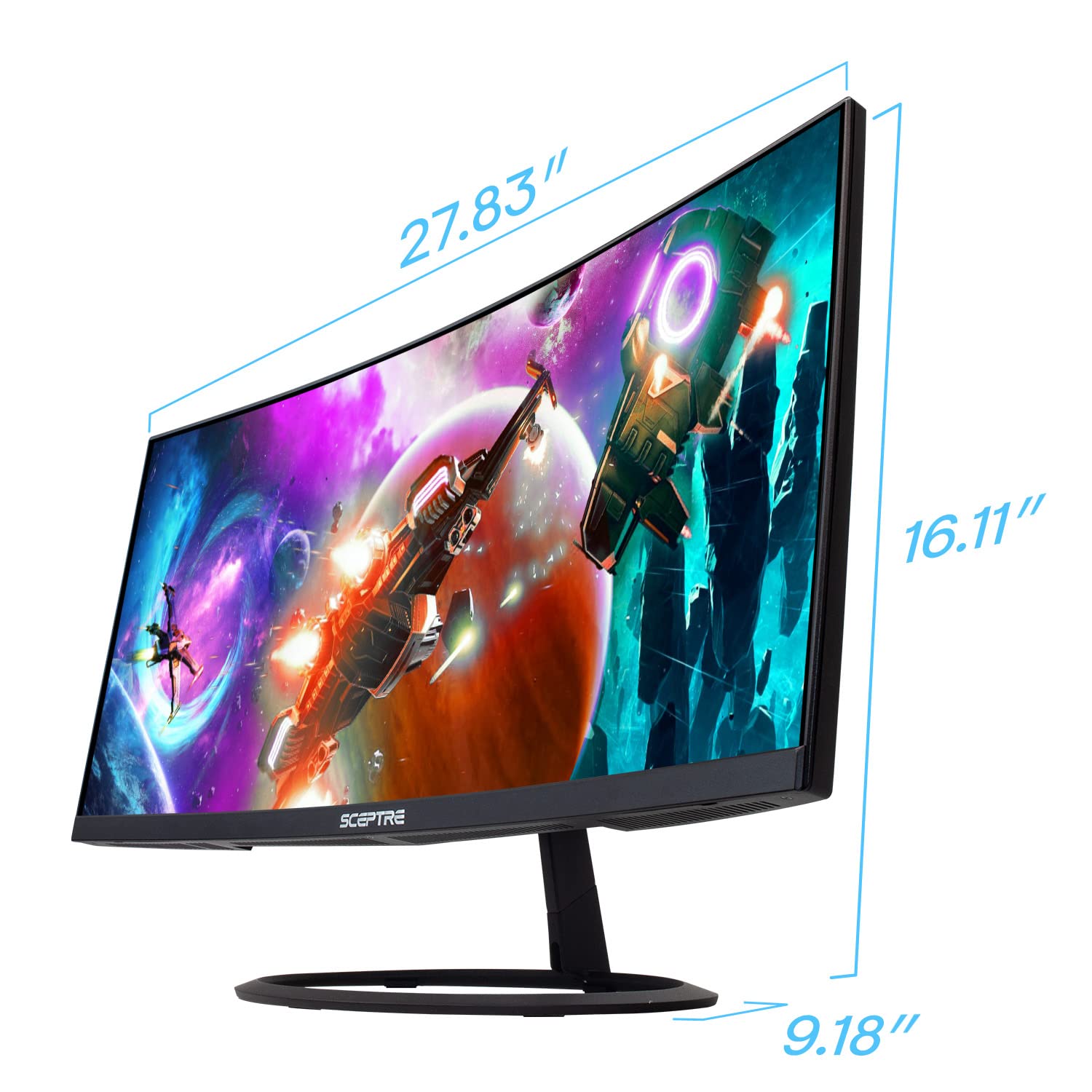 Foto 3 pulgar | Monitor Sceptre Curved De 30 Pulgadas 21:9 2560 X 1080p Ultrawide - Venta Internacional.