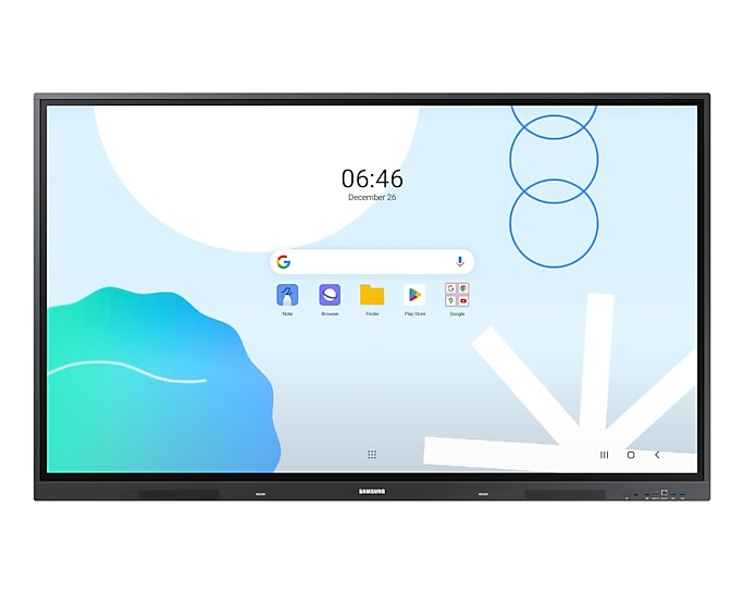 Pantalla Interactiva Samsung De 75'' Con Sistema Operativo Android Wad Wa75d