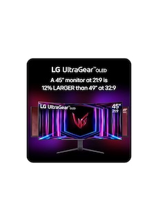 Foto 7 | Monitor Lg Gaming Curvo Oled Ultragear 45” 800r, Display Hdr True Black 240 Hz, 0.03 Ms Usb-c Bocinas