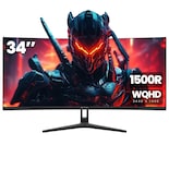 Monitor Para Juegos Crua Ultrawide Wqhd De 34 Pulgadas 3440 X 1440 165 Hz - Venta Internacional.