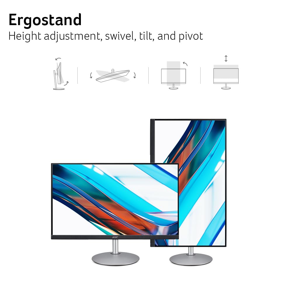 Foto 7 | Monitor Acer Cb272u Ebmiiprx 27'' Wqhd 2560 X 1440 100 Hz - Venta Internacional.