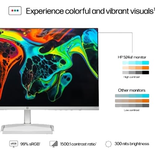 Foto 3 pulgar | Monitor HP 524SF Serie 5 de 24 Pulgadas FHD 1920 X 1080 Ips 100 Hz - Venta Internacional