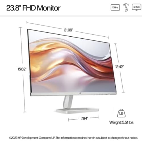 Foto 7 pulgar | Monitor HP 524SF Serie 5 de 24 Pulgadas FHD 1920 X 1080 Ips 100 Hz - Venta Internacional