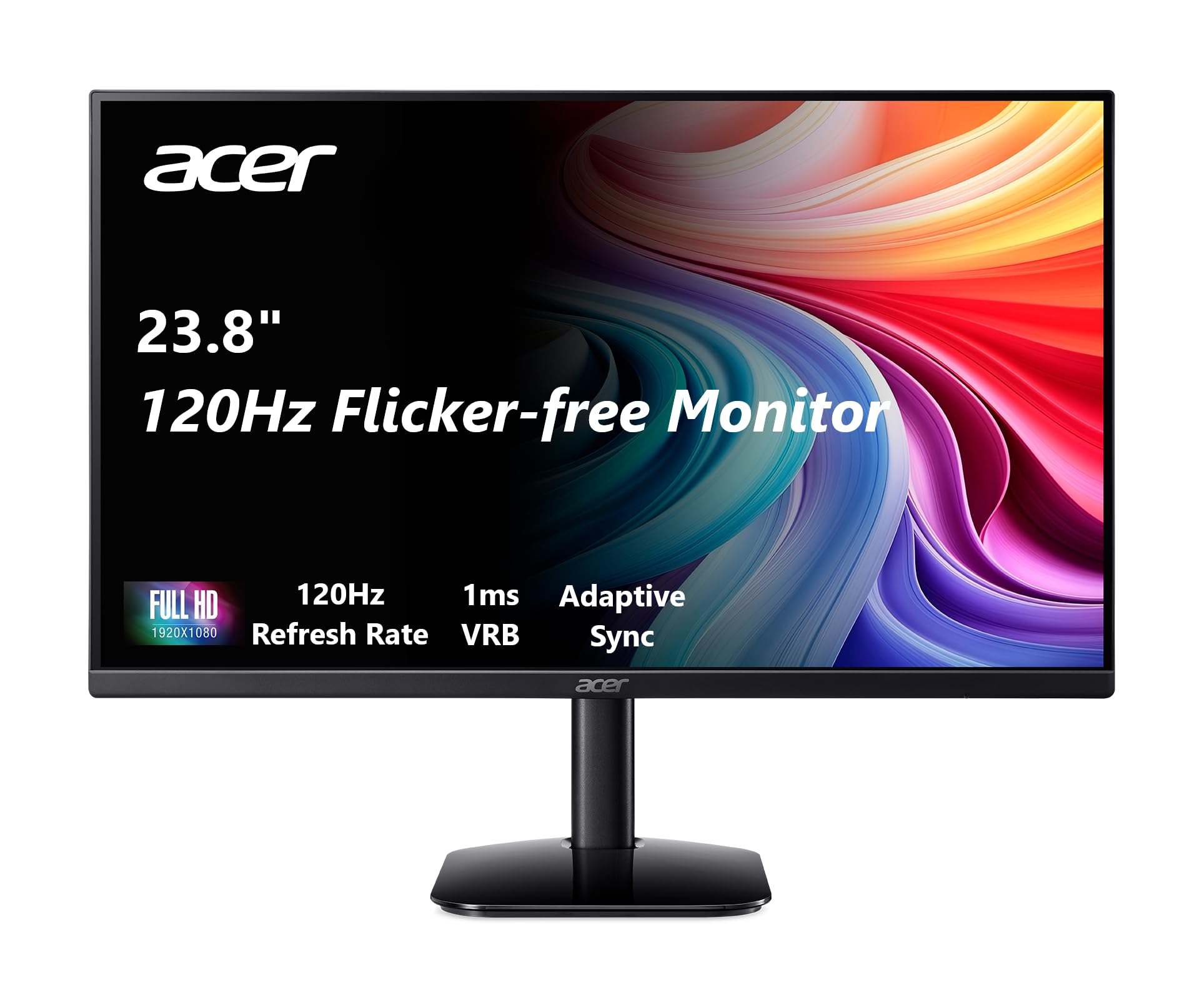 Monitor Acer Kb242y G0bi De 23,8 Pulgadas Ips Full Hd 120 Hz Freesync - Venta Internacional.
