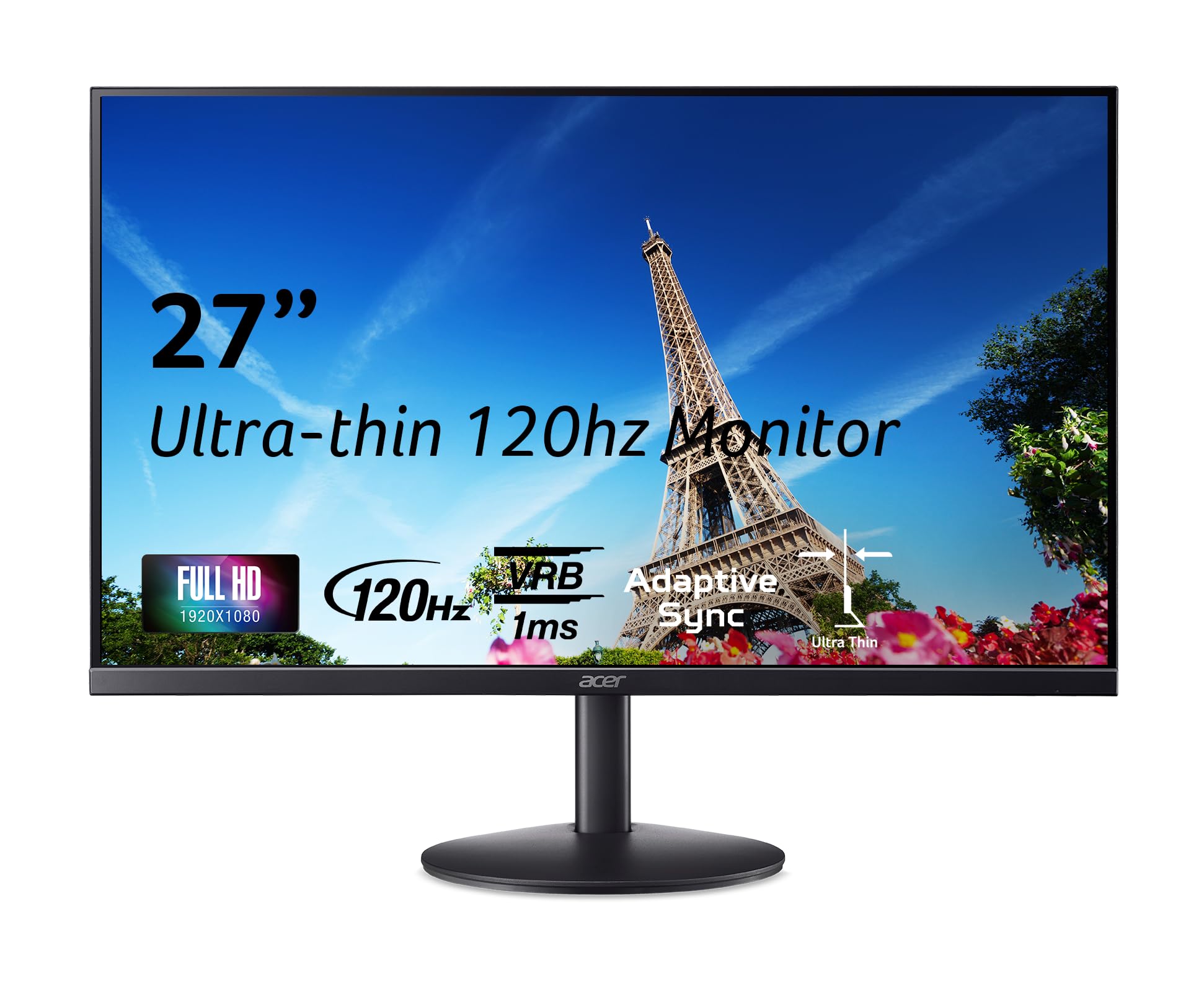 Foto 2 pulgar | Monitor Acer Sb273 G0bi 27'' Ips Full Hd 120 Hz Freesync - Venta Internacional.