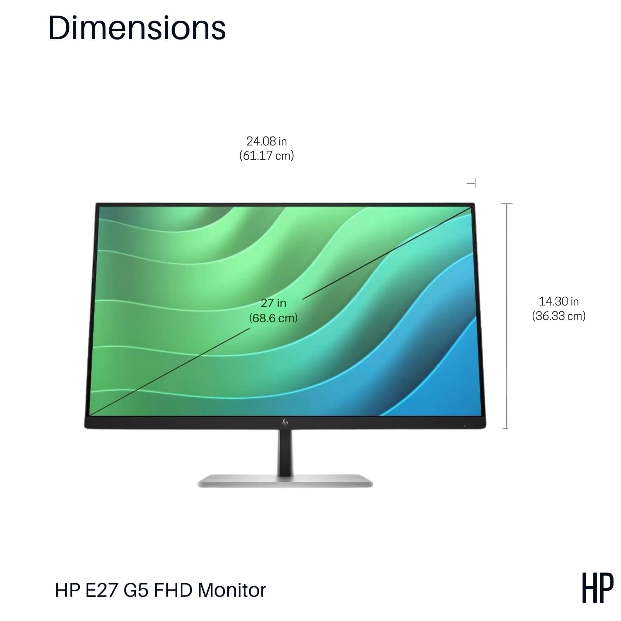 Foto 5 | Monitor Hp E27 G5 Fhd