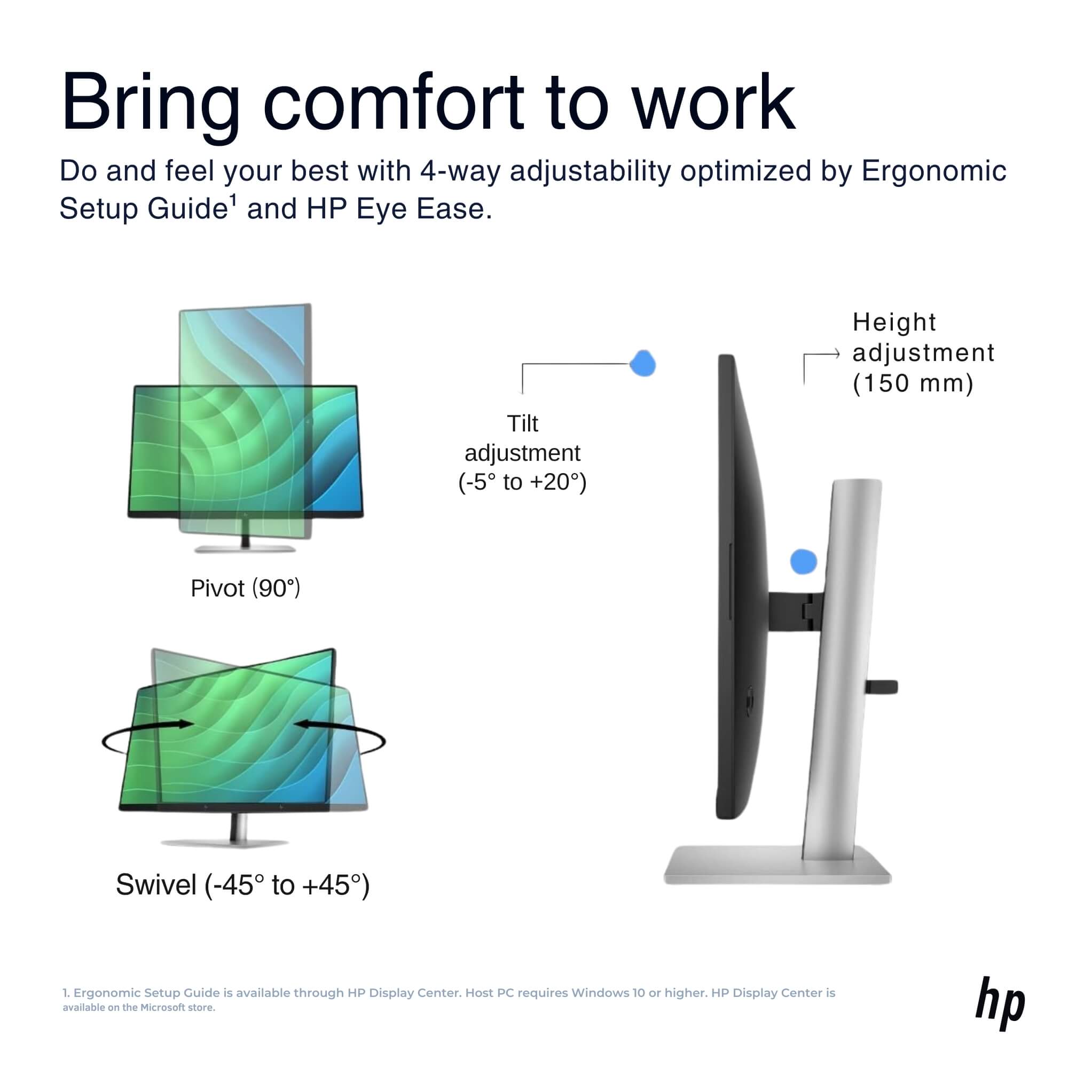 Foto 7 pulgar | Monitor Hp E27 G5 Fhd