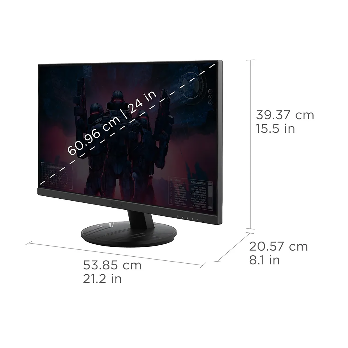 Foto 5 | Monitor Gamer Viewsonic VX2416A 24'' 1080p Ips