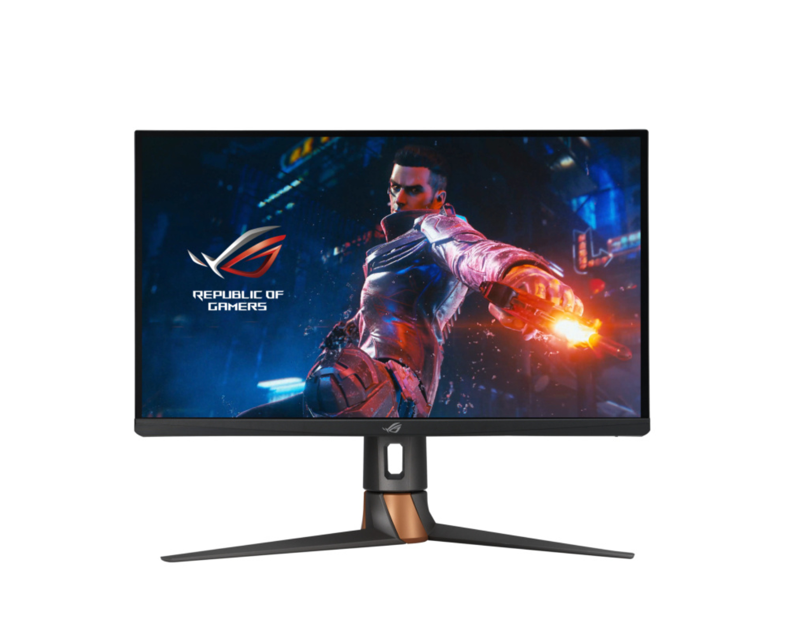 Monitor Gamer Asus Rog Swift Pg27aqn Led 27'' 2560x1440 Quad Hd G-sync 360hz Hdmi/displayport Gris