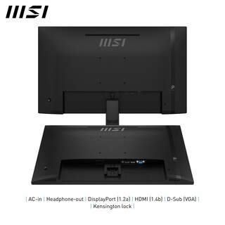 Foto 3 | Monitor Msi Pro Mp271a E2 Ips 1920 X 1080 Fhd De 27 Pulgadas - Venta Internacional.
