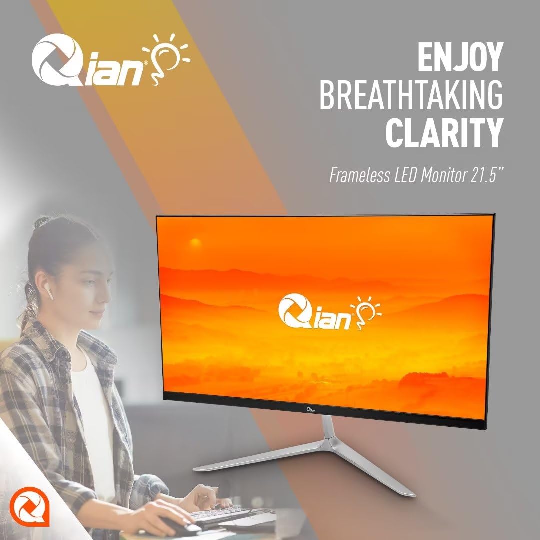 Foto 5 pulgar | Monitor Qian Led 1080p De 21,5 Pulgadas, 75 Hz, Full Hd Hdmi/vga - Venta Internacional.