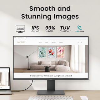 Foto 2 | Monitor Benq Gw2491 LEd de 23.8" de 1080p Fhd-Venta Internacional