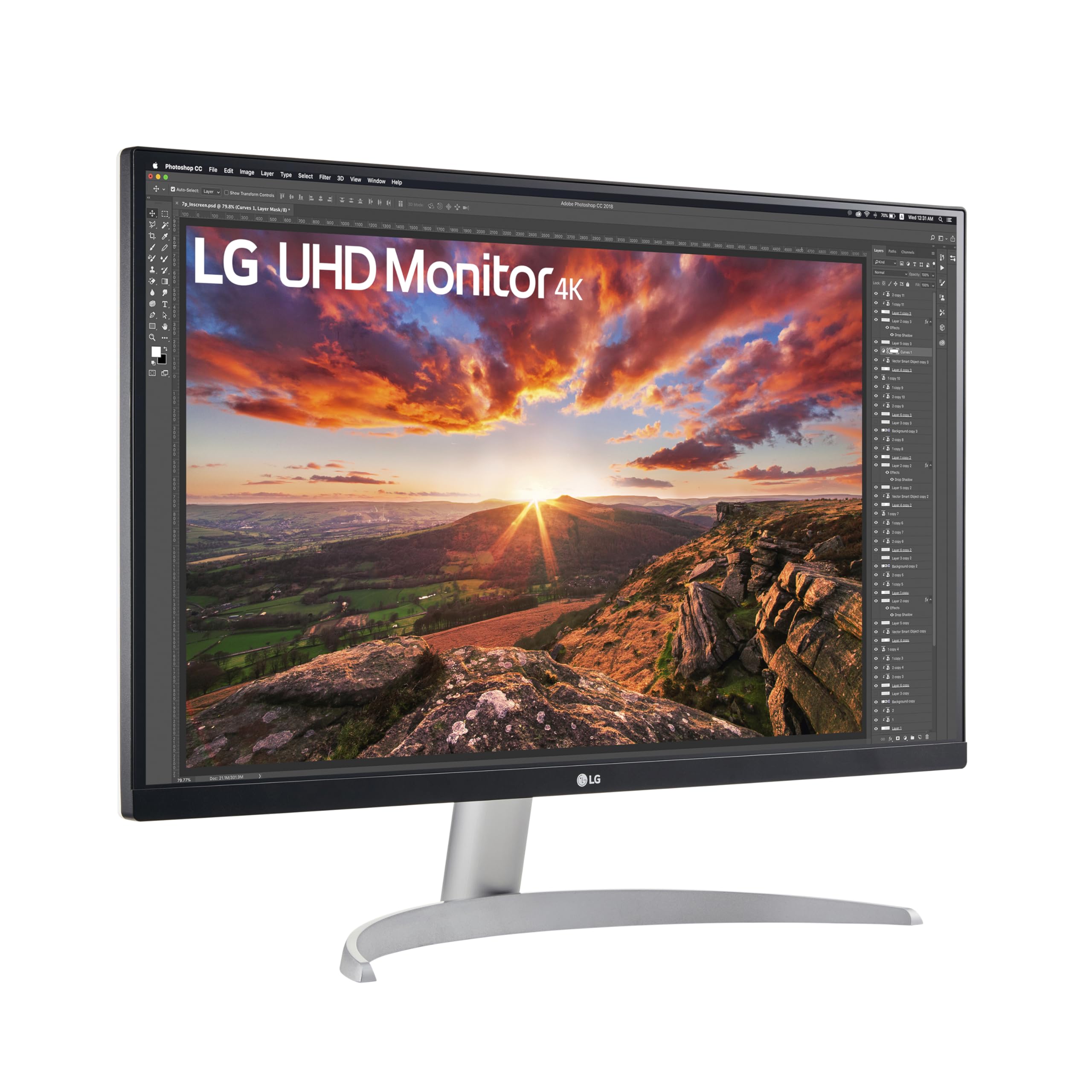 Foto 3 pulgar | Monitor De Ordenador Lg 27up600-w Ultrafine 4k Uhd De 27 Pulgadas - Venta Internacional.