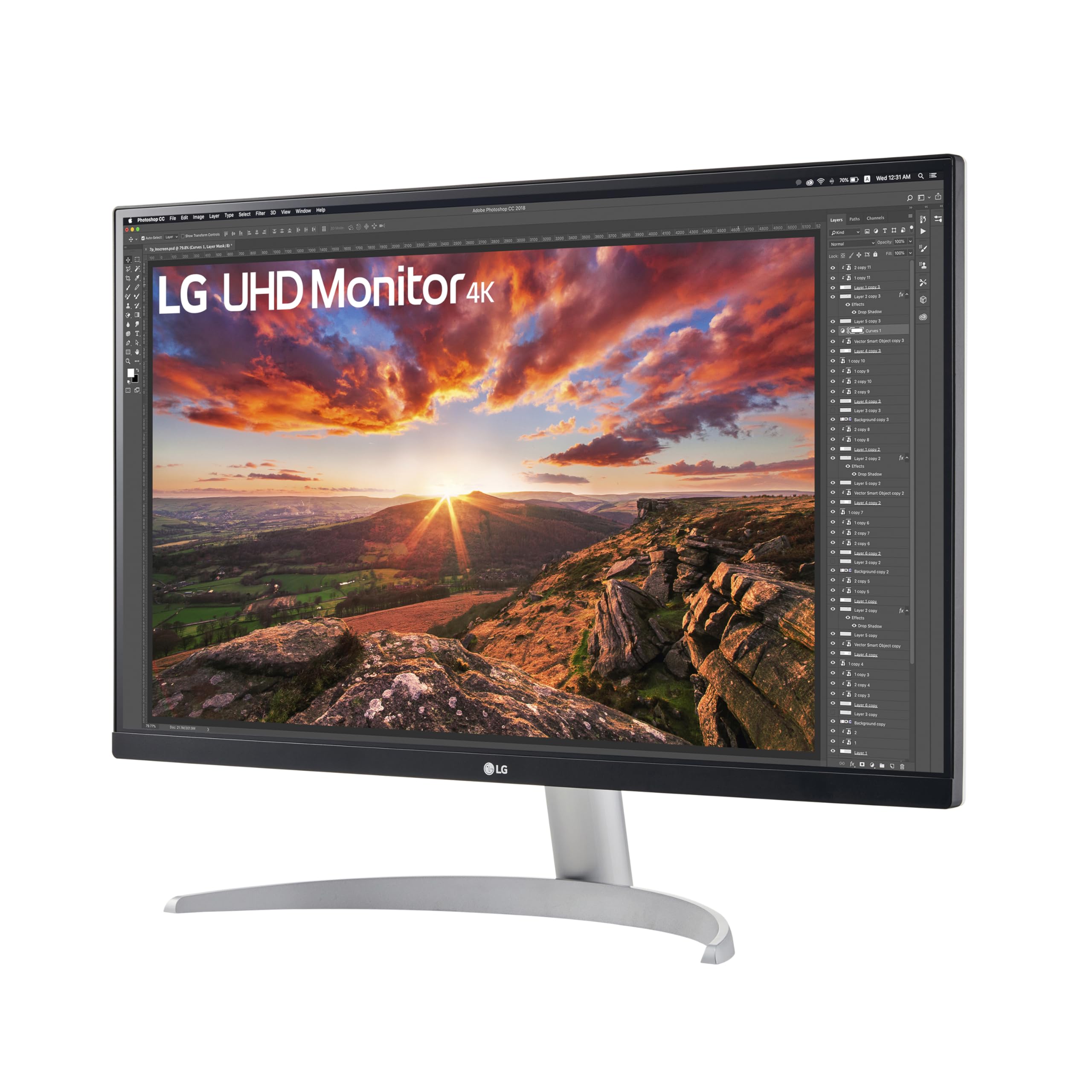 Foto 4 pulgar | Monitor De Ordenador Lg 27up600-w Ultrafine 4k Uhd De 27 Pulgadas - Venta Internacional.