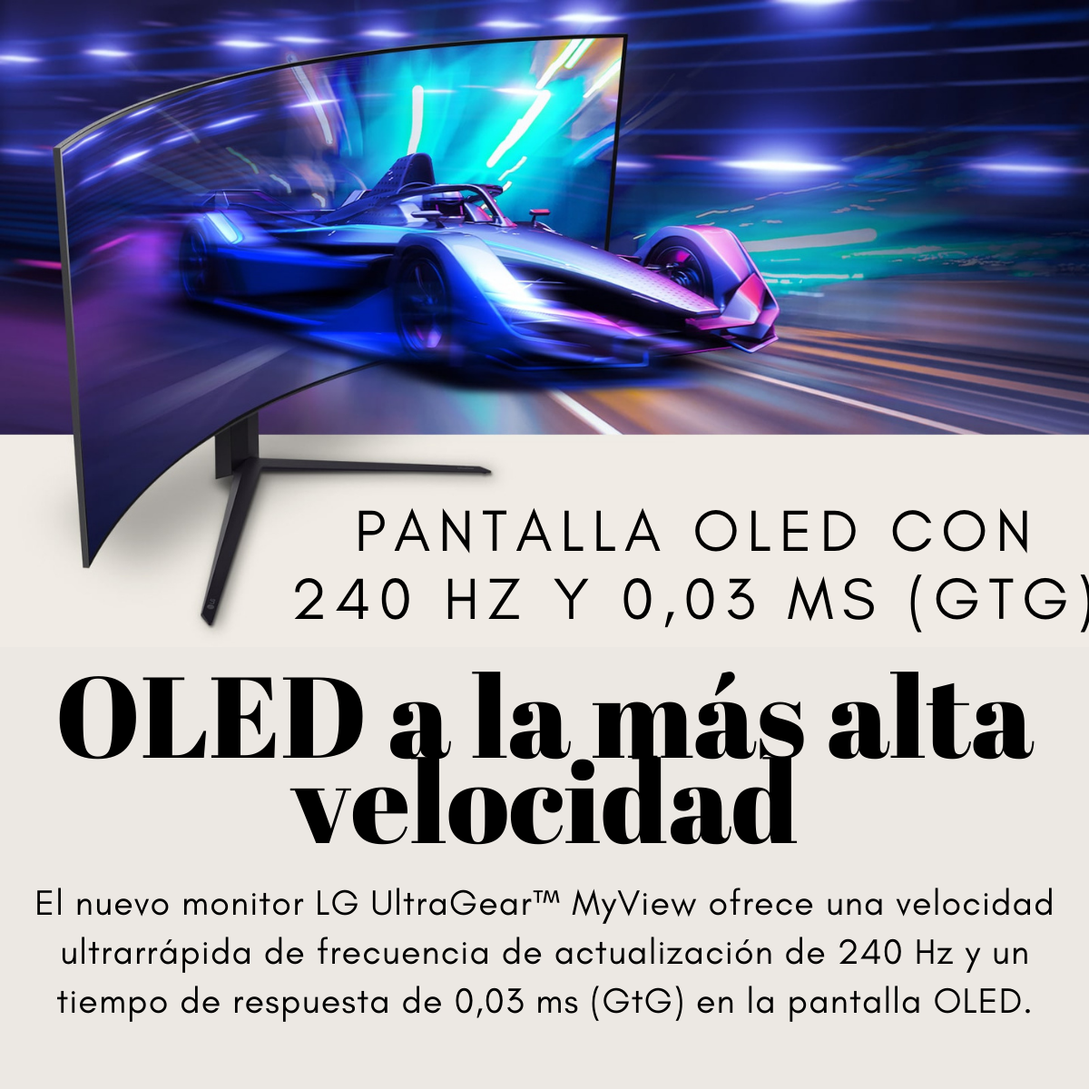 Foto 9 pulgar | Monitor Gamer LG UltraGear 45" OLED Curvo WQHD 240Hz HDR400 Negro