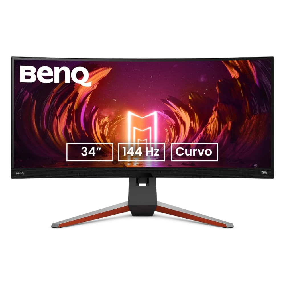 Foto 1 | Monitor Gamer Curvo Benq Ex3410r 34” Wqhd 144hz 1ms Hdri Freesync – Ultra Ancho 21:9