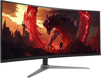 Foto 3 | Monitor Gamer Acer Nitro 34” Curvo Qhd 180hz 1ms 21:9 Hdr10 Freesync Premium Ed340cu Sbmiipx
