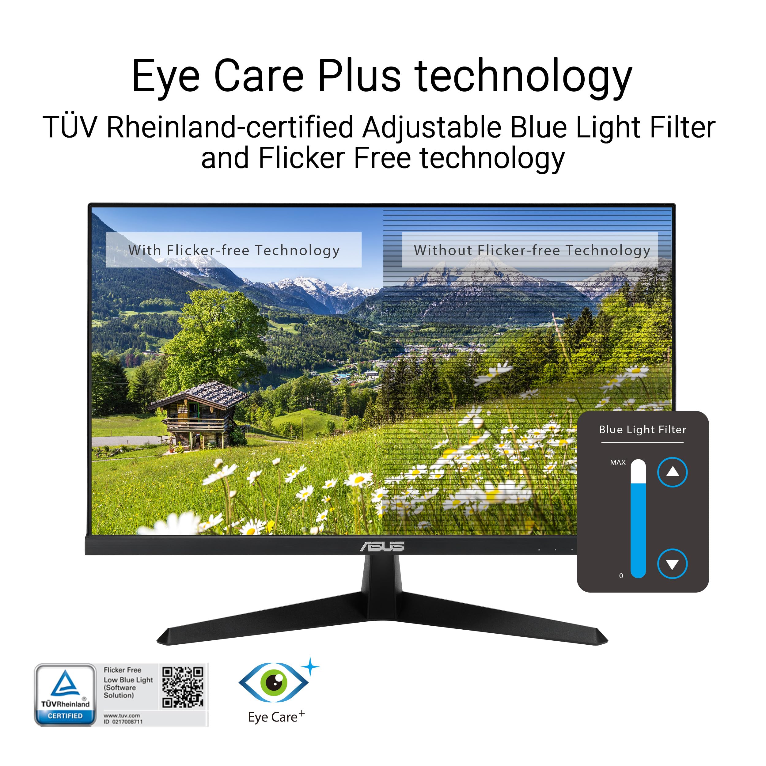 Foto 5 pulgar | Monitor Asus Vy279hgr 27'' Full Hd 120hz 1ms Ips Eye Care - Venta Internacional.
