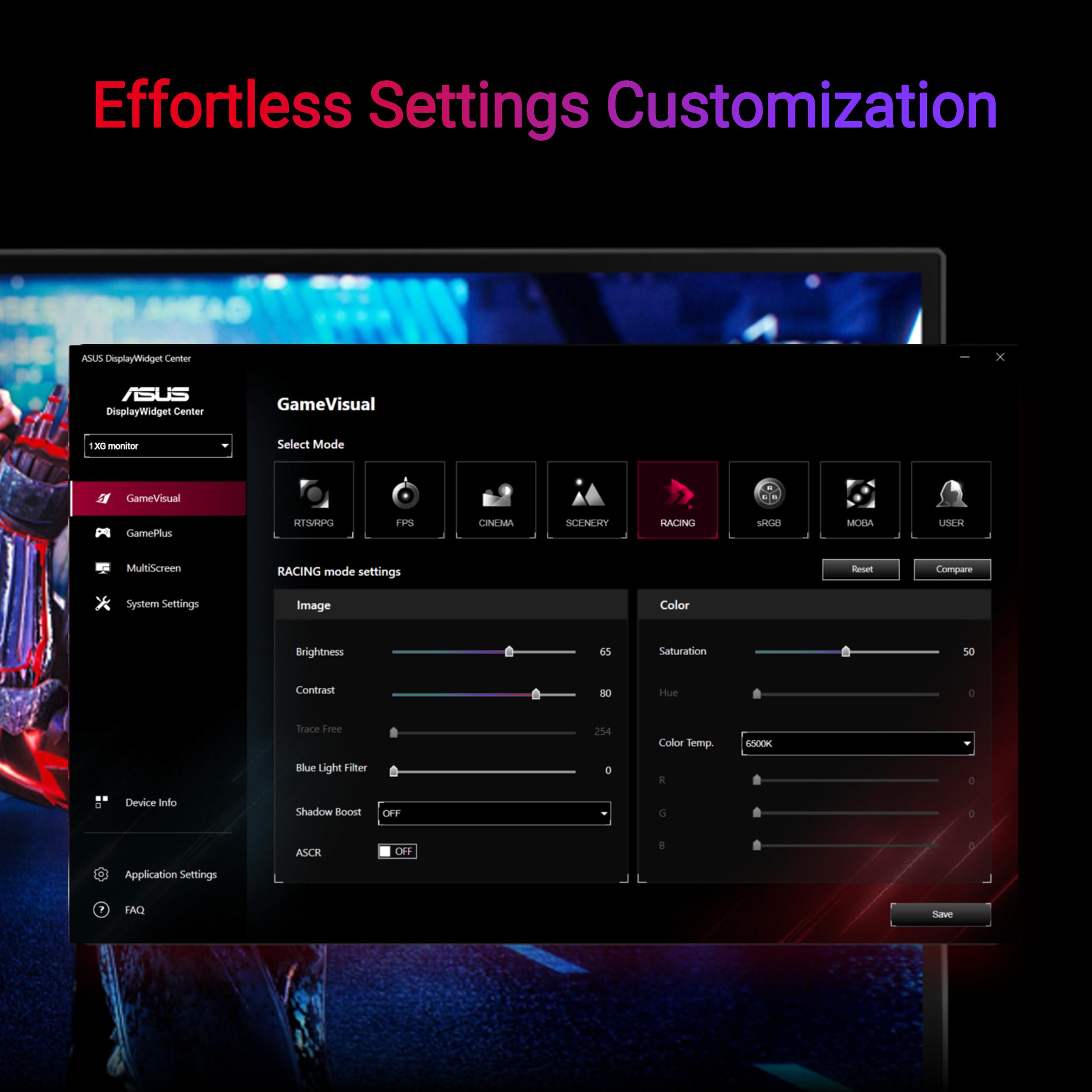 Foto 7 | Monitor Para Videojuegos Asus Rog Strix Xg27acmg 27'' Qhd 270hz 1ms - Venta Internacional.