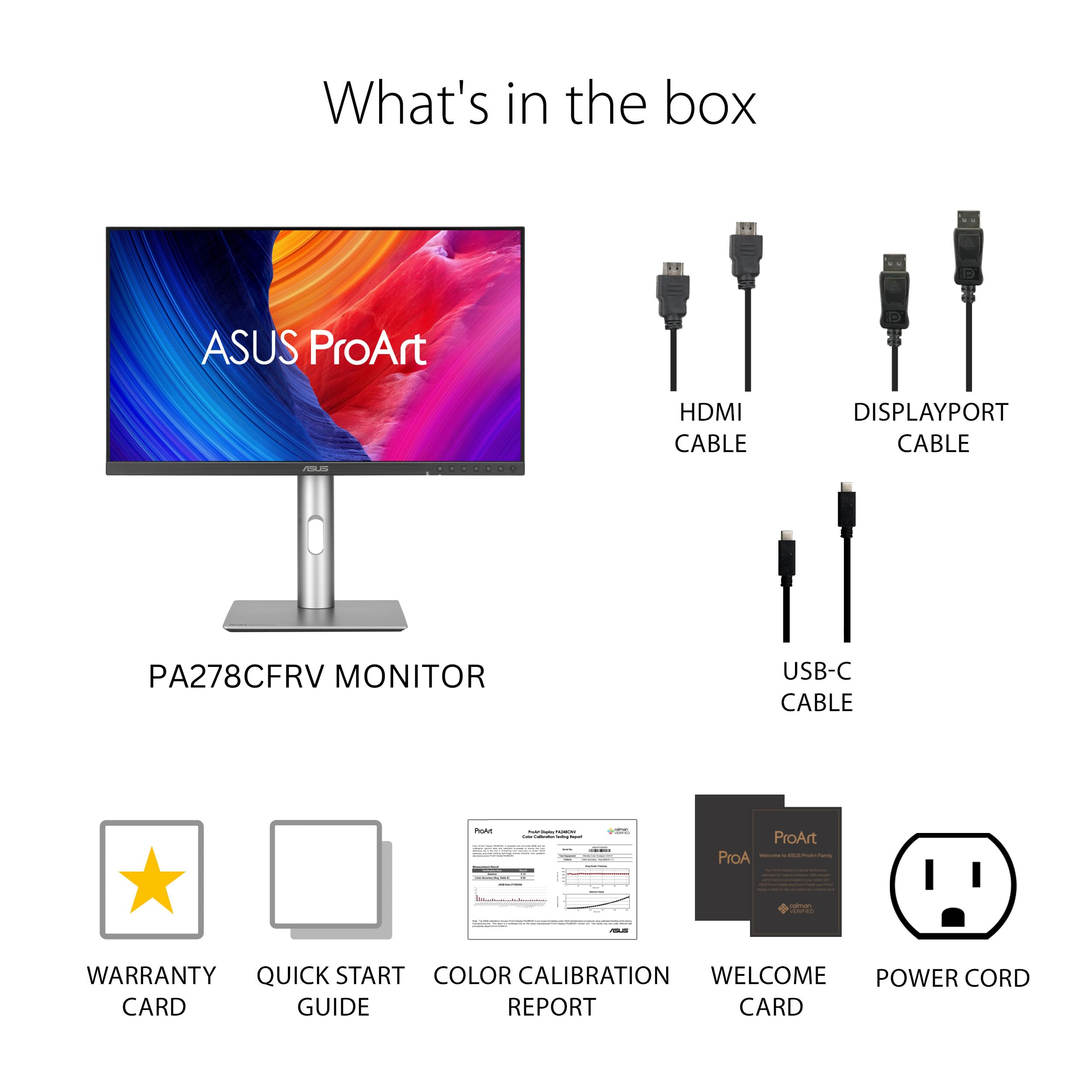 Foto 7 | Monitor Asus Proart Display 27'' 1440p (pa278cfrv) Ips - Venta Internacional.