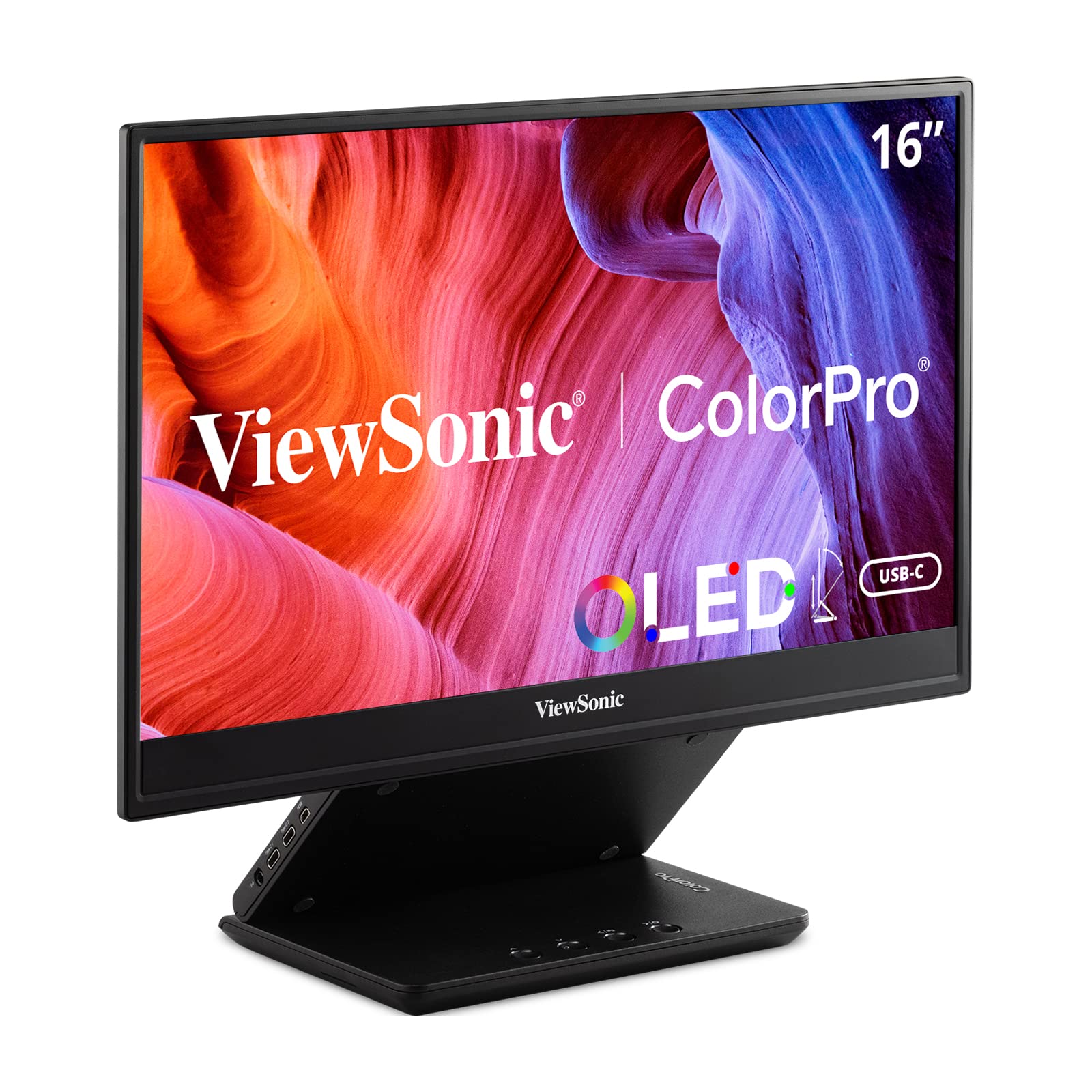 Monitor Portátil Viewsonic Vp16-oled De 15,6 Pulgadas Y 1080p Oled - Venta Internacional.