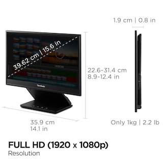 Foto 5 | Monitor Portátil Viewsonic Vp16-oled De 15,6 Pulgadas Y 1080p Oled - Venta Internacional.