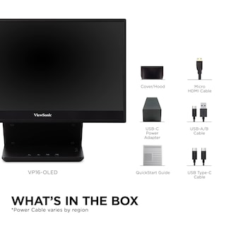 Foto 7 | Monitor Portátil Viewsonic Vp16-oled De 15,6 Pulgadas Y 1080p Oled - Venta Internacional.