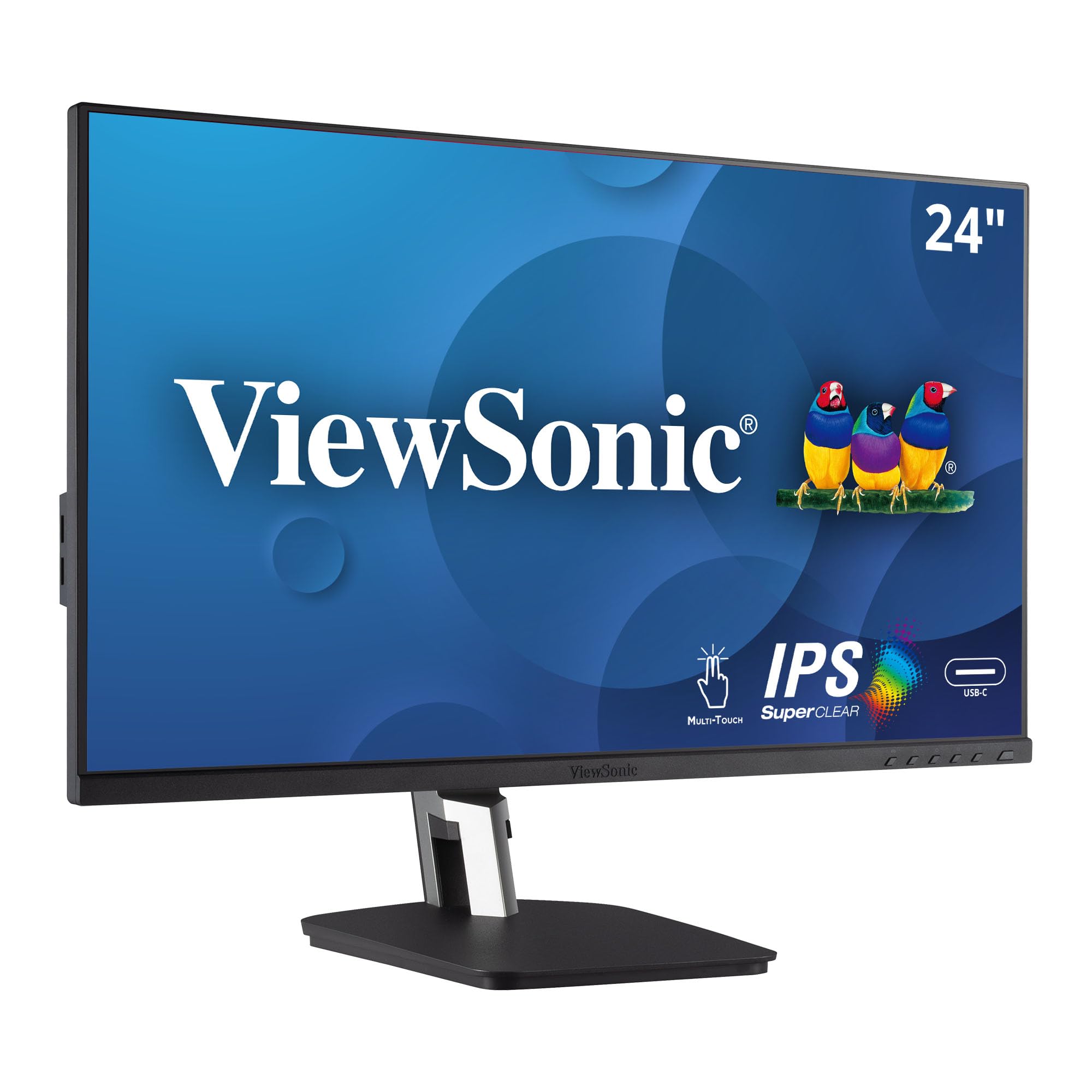 Monitor Viewsonic Td2455 De 24 Pulgadas, 1080p, Ips, 10 Puntos Táctiles - Venta Internacional.