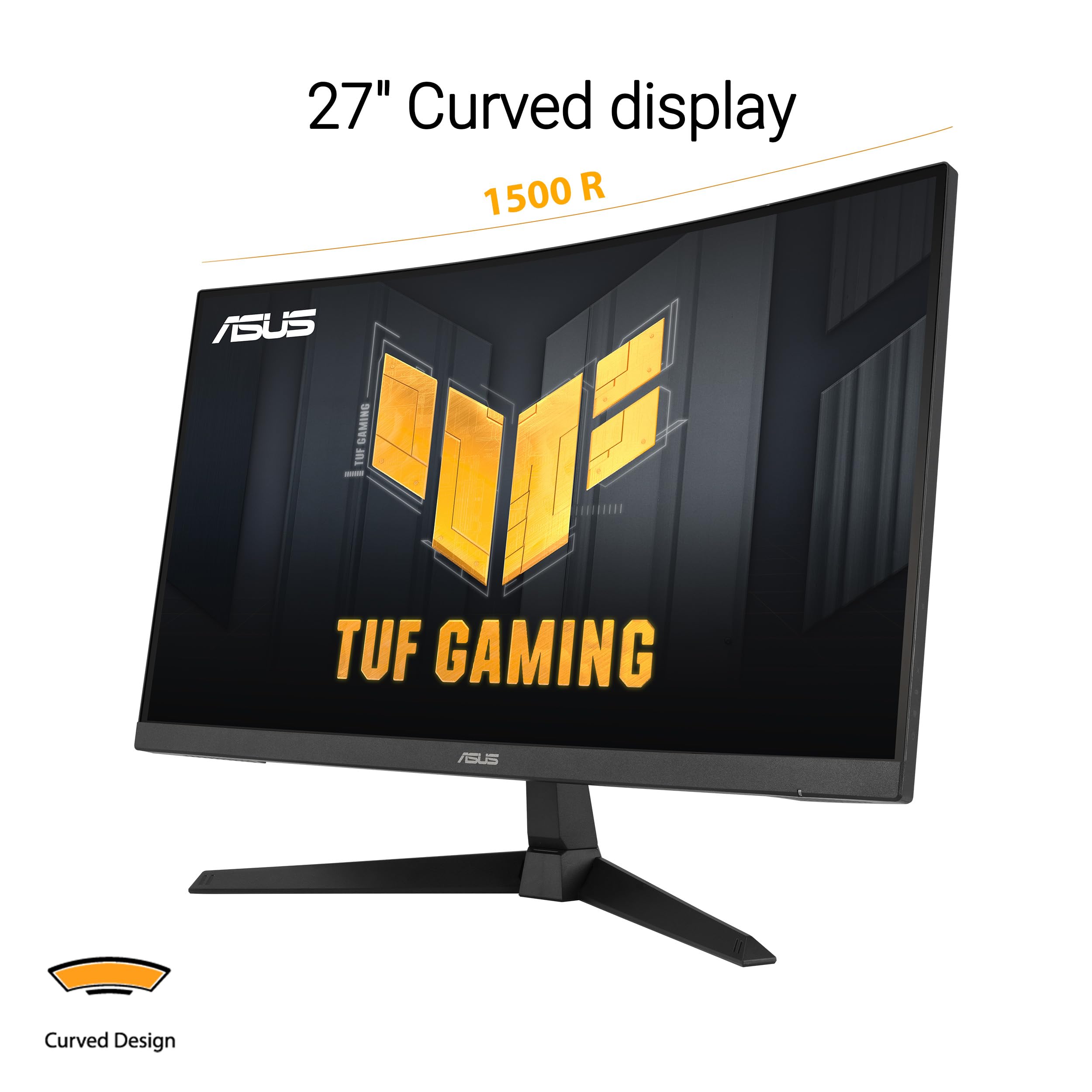Foto 3 pulgar | Monitor Asus Tuf Gaming Vg27wq3b De 27 Pulgadas, Qhd, 180 Hz, Curvo - Venta Internacional.